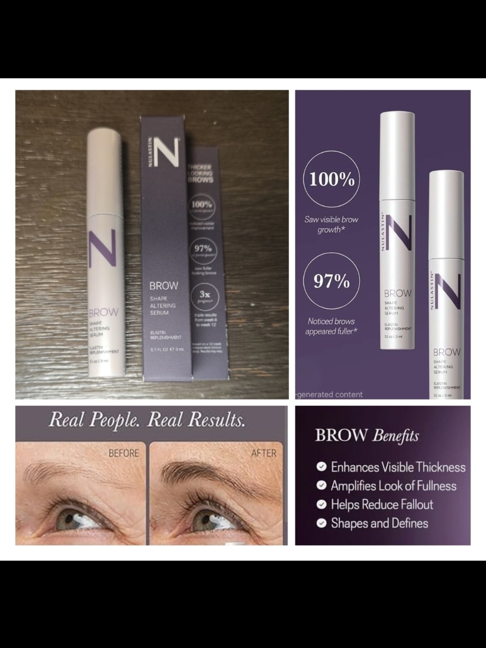 Nulastin Brow Shape Altering Serum